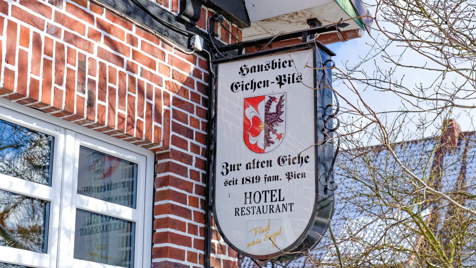 Gasthaus Zur Alten Eiche Гамбург Екстер'єр фото
